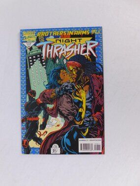 Vintage Marvel Night Thrasher Comic Book No. 8 1990s Color Single Issue